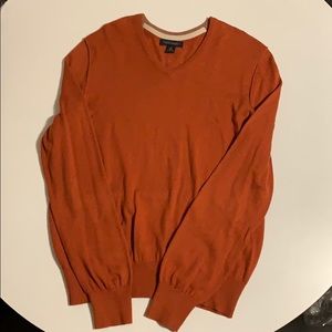 Darker orange banana republic sweater